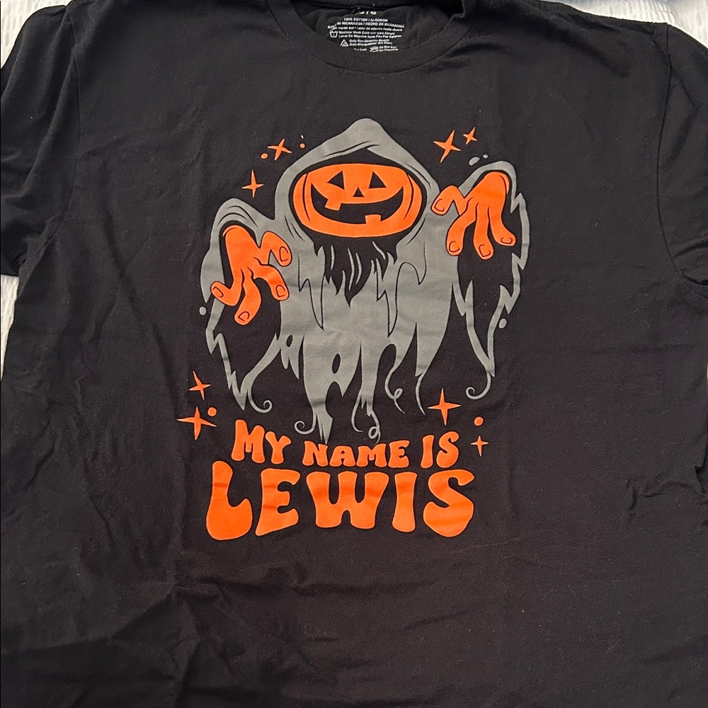 Target Black and Orange Halloween Tee